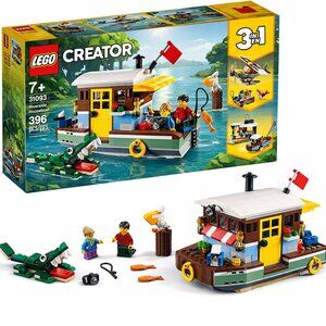 Lego Brand New Creator 3in1 Riverside Houseboat 31093